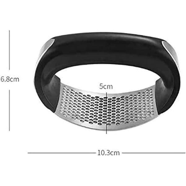 Custom Logo Fruit Vegetable Tools Stainless Steel Garlic Press Chopper Kitchen Gadget Tool