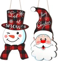 Customized 2024 Christmas Decorations for Santa Wall decorations
