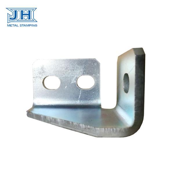 Q235B Metal Stamping Parts / Brackets with Galvanized Surface Treatment
