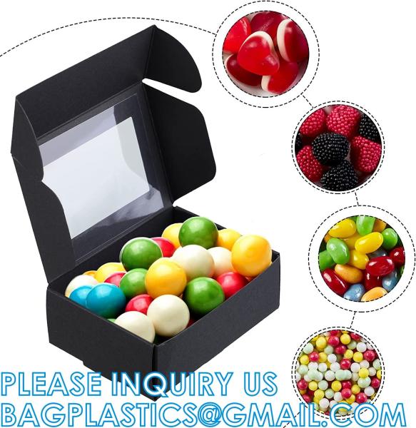 Rectangle Drawer Kraft Boxes Small Cardboard Present Packaging Boxes For Party Favor Treats, Candy And Jewelry Crafts