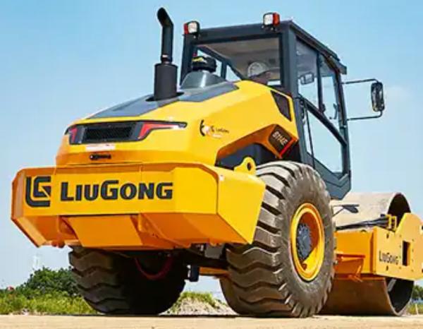 Compactor de rolos de estrada / Roller de construção de estradas / Caminhar atrás de rolos de estrada de tambor duplo hidráulico pequeno 6114E
