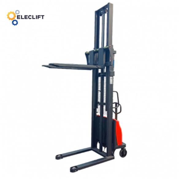 Fork Width 550mm Semi Electric Pallet Stacker OEM ODM