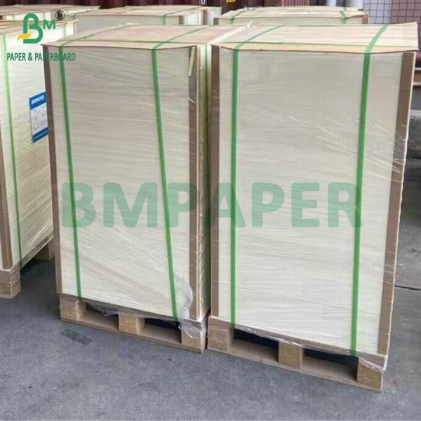 Natural Absorbent Pulpboard Blank Coaster Paper 35PT 40PT For Beer Mat