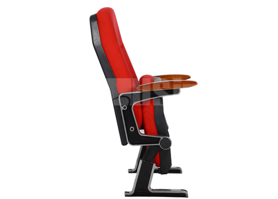 Ткань/аудитория церков ПУ/кожи предводительствует импортированный подлокотник твердой древесины