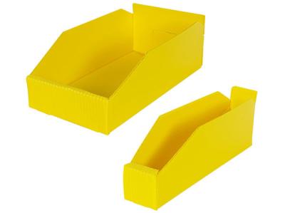 Corrugated Plastic Drop Front Picking  Bins 400-1800gsm Waterproof