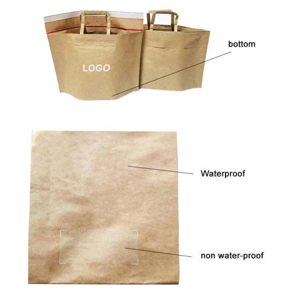 GDCX Mail Mailer Recycl Envelop Recyclable Protective Envelope Printing Packaging Recyclable Kraft Paper Mailing Bag