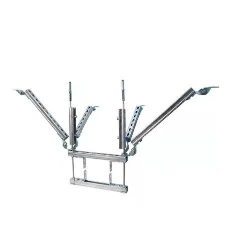 Professional Utility Tunnel Strut Channel Seismic Brace Bracket Custmoized Length