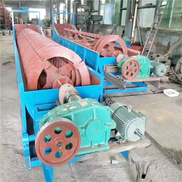 Customized spiral sand washing machine, fully enclosed oil bath transmission device, energy-saving high-capacity spiral sand washing machine, large-capacity spiral sand washing machine, long spiral