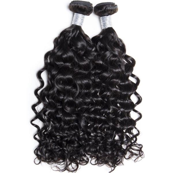 Durable Virgin Human Brazilian Hair Weave Bundles Extension No Smell No Synthetic