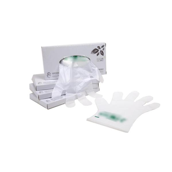 Перчатки 200 микронов 100% Compostable Biodegradable устранимые