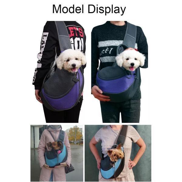 Pet Travel Bag Neck Sling Strap Stuff Tote Adjustable Backpack Cat Dog Carrier Bag