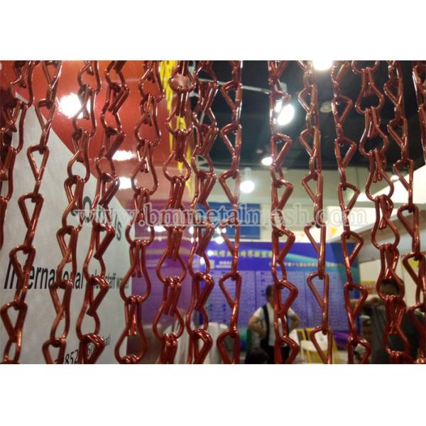 Aluminum Chain Fly Screen Curtain,Double Hook Chain Curtain