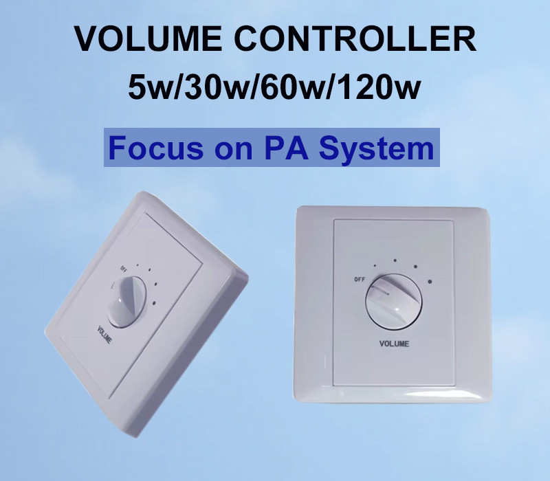 AT-360 Durable 60W Adjustable Volume Controller Switch with 5 Adjustment Control