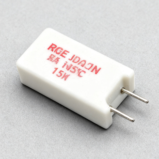 Thermal Fuse Cement Fusible Resistors Heat Resistant 0.1 ~ 50K Ohm