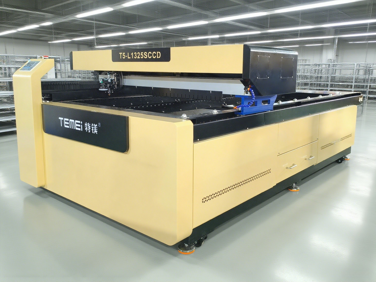 100Watt To 600Watt 1325 Co2 Laser Cutting Machine With AI Supported Graphic Format
