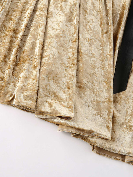 A-line Long Sleeve elegant office dresses for lady