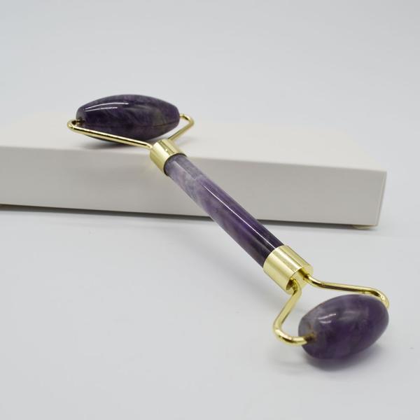 Body Care Facial Massage Roller Green Jade Gua Sha Roller for Face Aging Wrinkle Puffiness and Facial Skin Massager