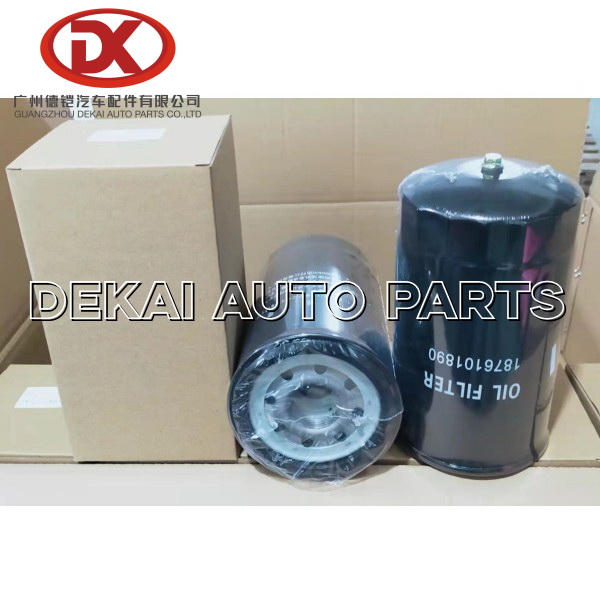 1876101890 Isuzu Element Oil Filter 1 87610189 0 Fvr34 Fsr34 8943910494