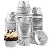 200 ml 260 ml de papel de alumínio descartável de bolo de ovo de bolo de bolo de bolo de bolo de alumínio