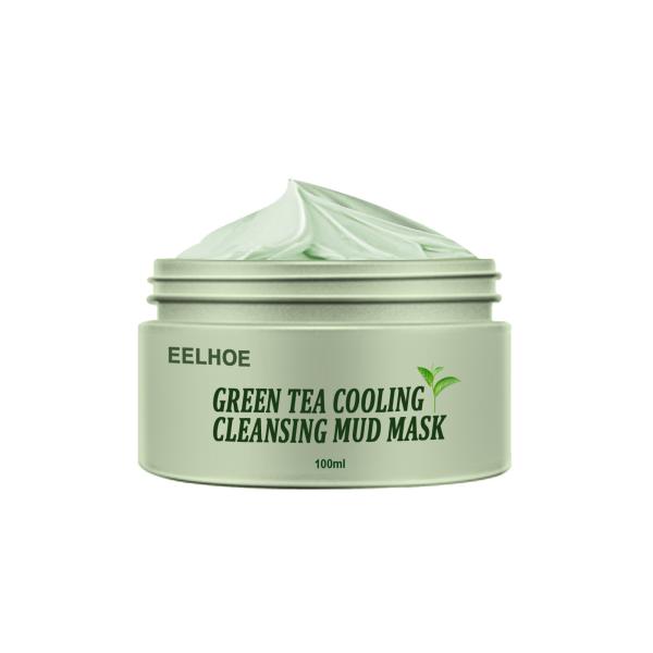 Метка частного назначения маски глины изготовленной на заказ органической грязи глины зеленого чая лицевая