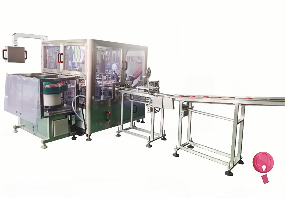 Automatic Plastic Cap Machine Manufacturing SS304 3000pcs/Hr 5KW
