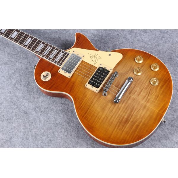 Jimmy Page Number Two VOS Electric Guitar, Standard LP guitar, Flamed Maple,guitarra,Musical Instruments,Free shipping