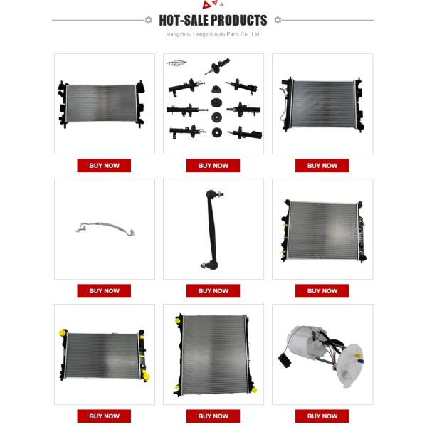 Peugeot 406 Citroen C5 133068 1331GV 1330SQ 61291A Radiateur en aluminium 2.0 HDI 180 1995-2004