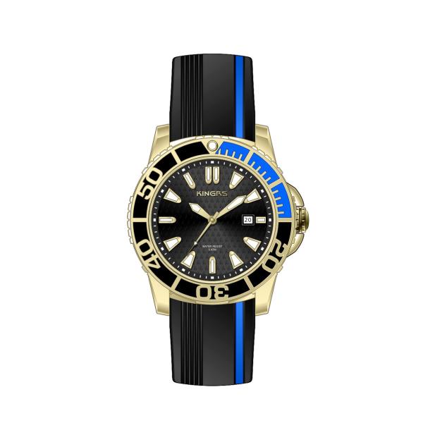 Custom Logo Silicone Watches Waterproof , Silicone Watches For Men