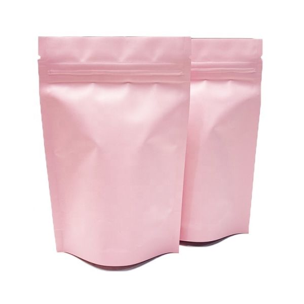 PE Plastic Baby Food Packaging Bag Custom Irregular Shape Deodorant Stand-up Pouch Resealable Aluminum Plastic Bag with Window