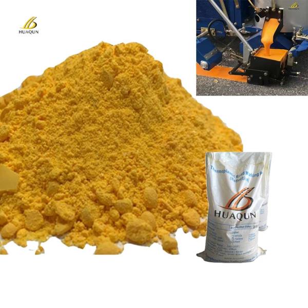 Pintura de marcado de carretera BS 3262 de alto rendimiento de fusión en caliente Duradera y respetuosa con el medio ambiente para marcas de larga duración