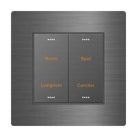 Le Smart Home de KNX commutent la conception légère de contre-jour de taille du système de contrôle 86mm