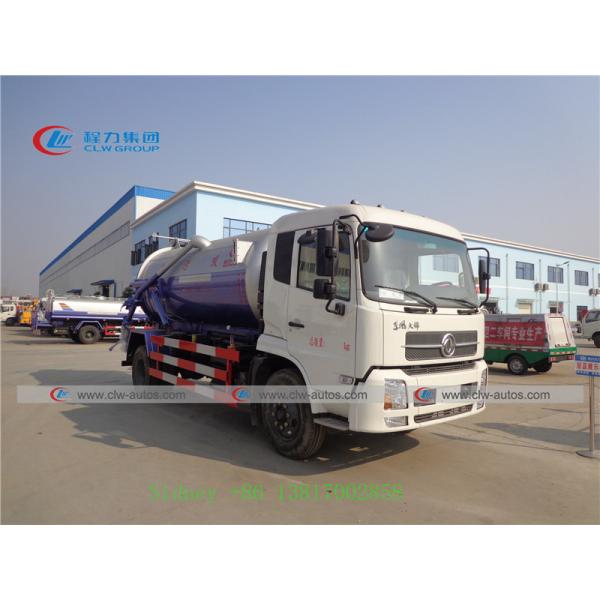 Автоцистерна всасывания нечистот вакуума Dongfeng Тяньцзиня 4x2 4x4 LHD