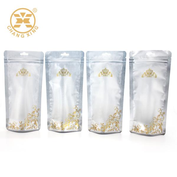 Различным напечатанный размером Nd сумок упаковки еды вверх по серебряной металлизированной задней части