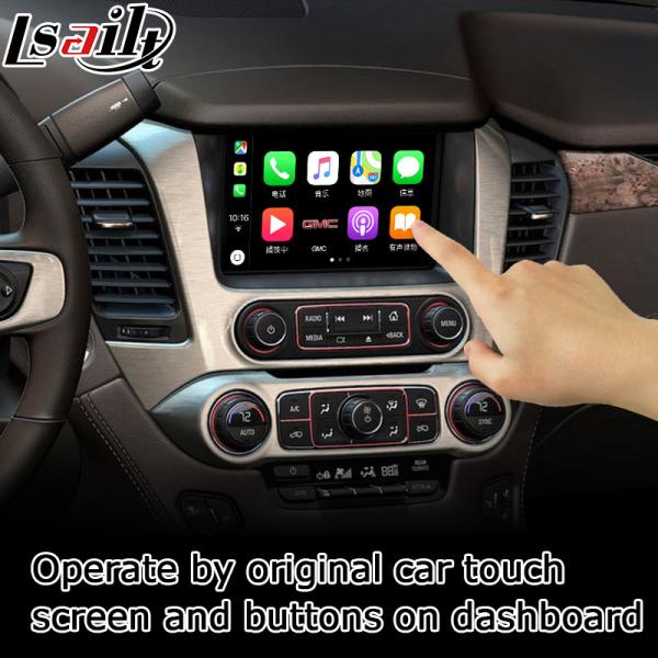 Интерфейс Carplay для игры youtube интерфейса андроида GMC Юкона Denali автоматической Lsailt Navihome