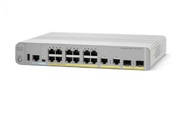 WS-C3560CX-12PC-S 12-портный компактный переключатель слой 3 POE- 12 X 10/100/1000 Ethernet порты 2 SFP&2GE Uplinks- База данных IP