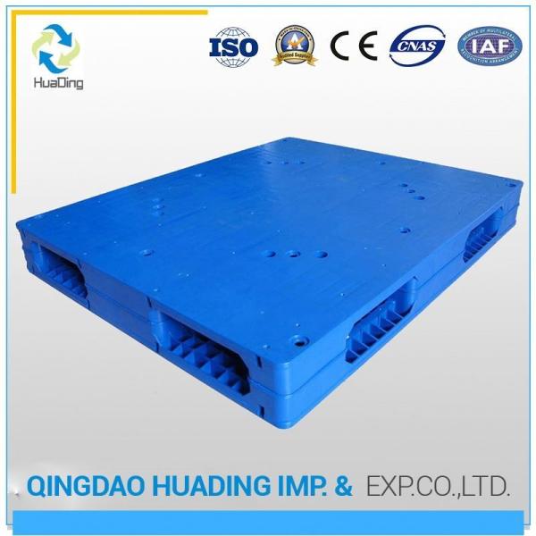 4-Way Entry Type Double Faced Stackable Plastic Pallets for Safe and Secure Storage