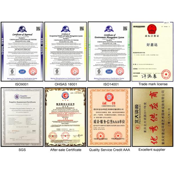 Wearproof EN840 аттестуют деревянные цветочные горшки с вкладышем