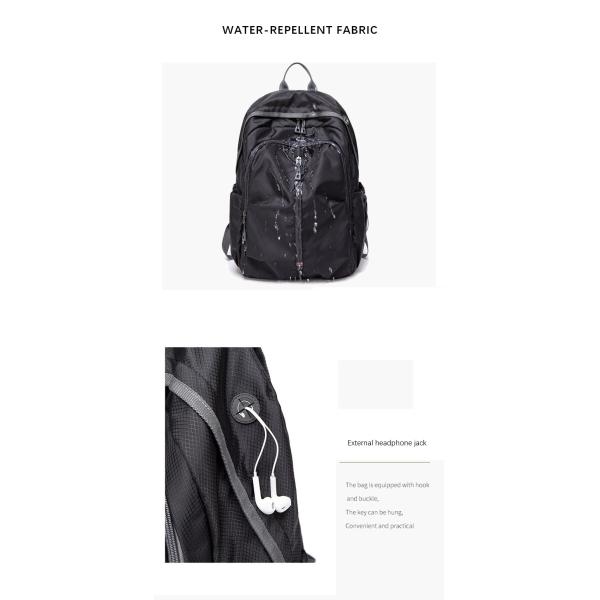 Waterproof Expandable Gym Sports Backpacks Duffle Travelling Bags Custom Color