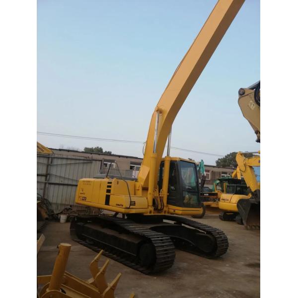Second Hand Komatsu PC220 Excavator With 20m Long Boom