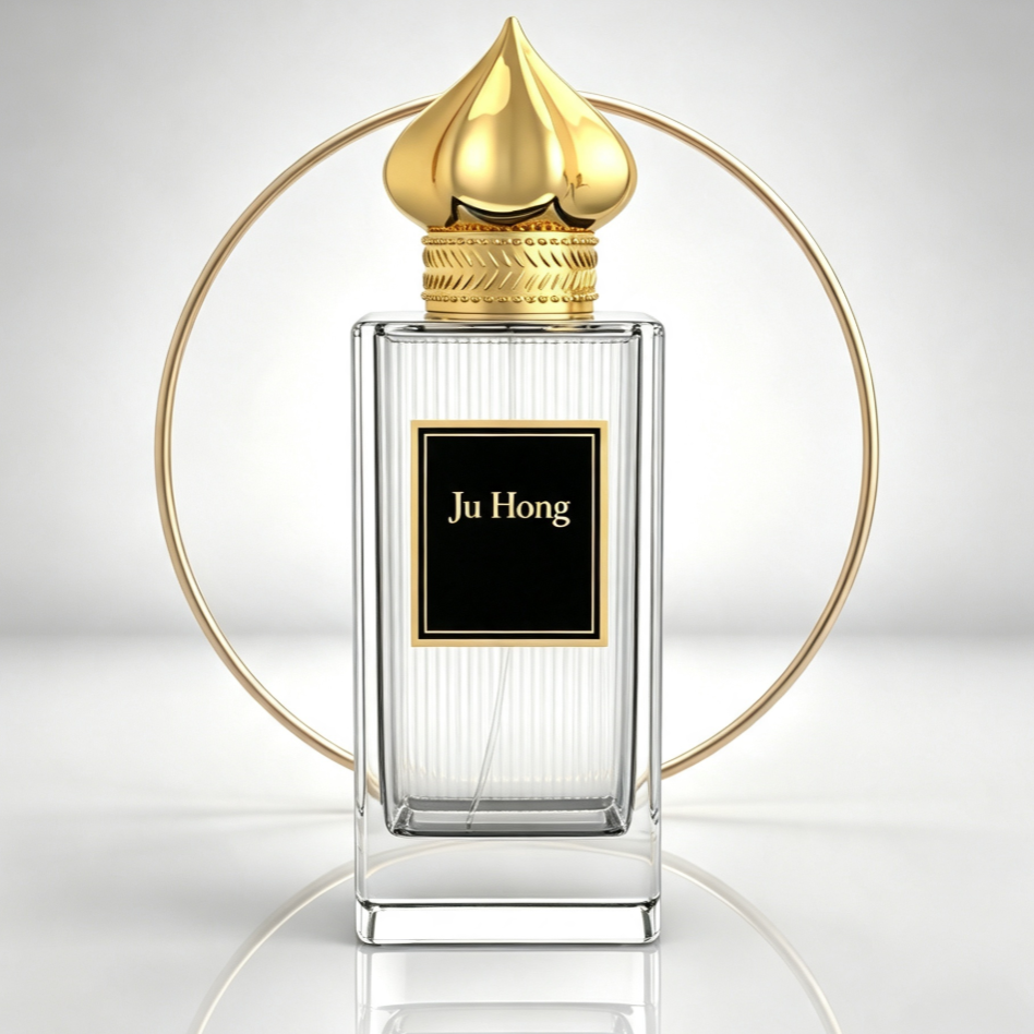 Luxury Gold Crown Zinc Alloy Perfume Bottle Cap for Premium Fragrance Packaging