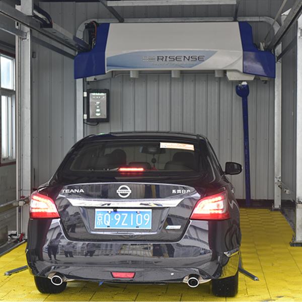 Qingdao Risense 360 Full Automatic Car Wash Equipment Touch Free Car Wash with air Dryer and lava Shampoo