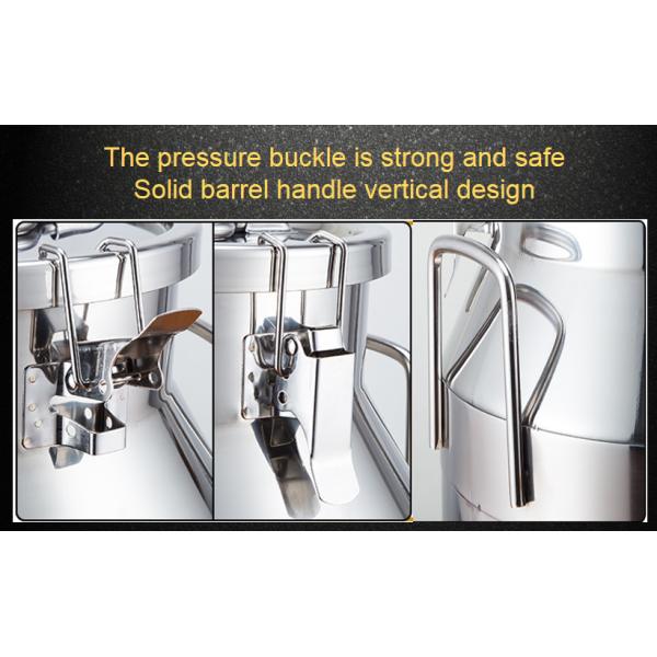 бочонки уплотнения толщины нержавеющей стали 1.0mm 20L Ss201 доят консервную банку