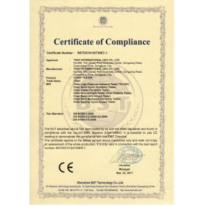 Donggun Hust Tony Instruments Co.,Ltd. Certifications