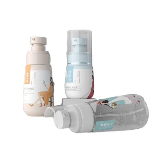 PUMP SPRAYER Sealing Type 30ml 60ml 80ml 100ml PET Cosmetic Spray Bottle for Sunscreen Mist Perfume