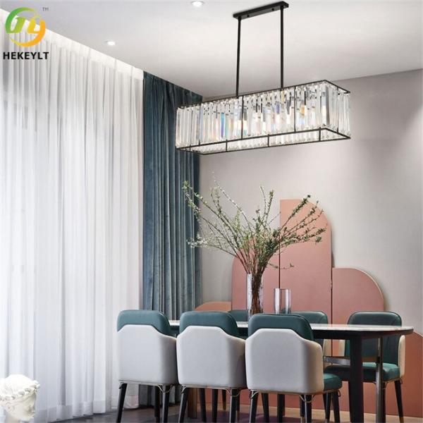 Dimmable claro Crystal Pendant Light Luxury K9 Crystal Metal