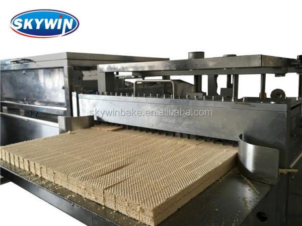 Linha de produção de aço inoxidável do biscoito da bolacha do controle 304 automáticos do PLC