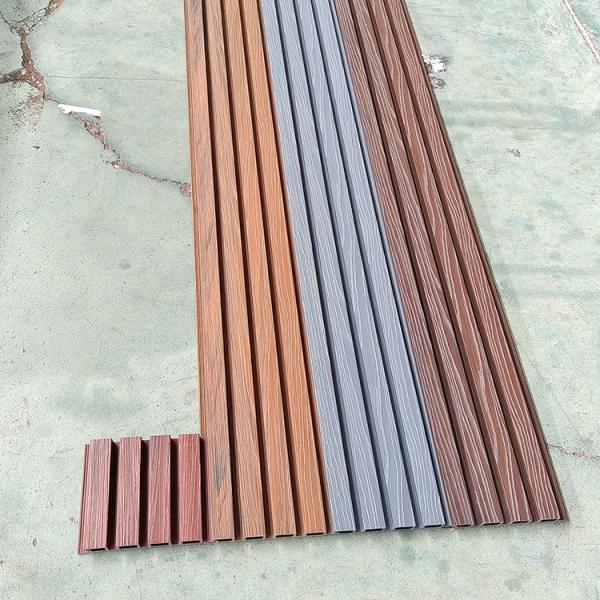 Co-extrusion WPC Exterior Wall Cladding WPC Outdoor Wall Panel