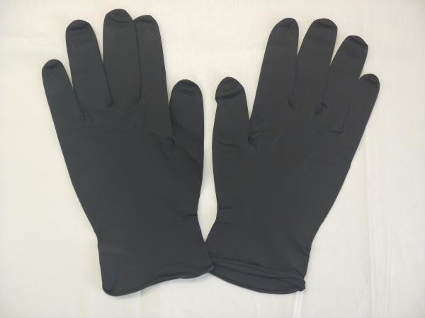 Colored Powder Free Nitrile Disposable Gloves For Medical / Industry Field