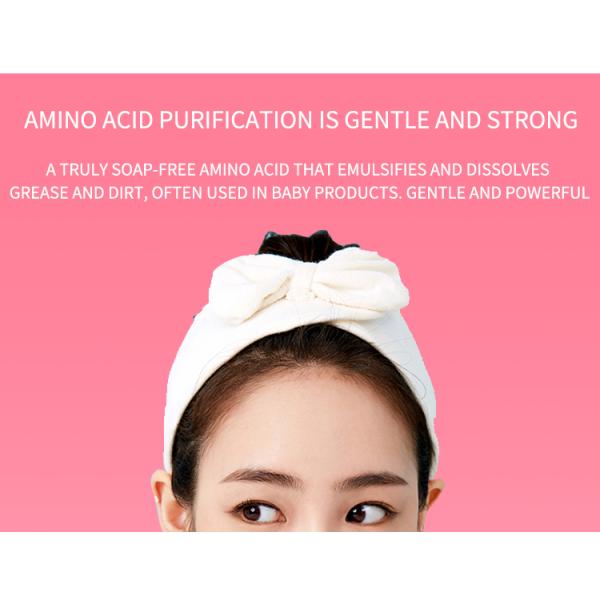 Cleanser MSDS управлением 120ML масла пенясь лицевой поднял Cleanser стороны воды