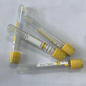 5ml Medical Disposable Vacuum Blood Collection Tube Yellow Head Cover